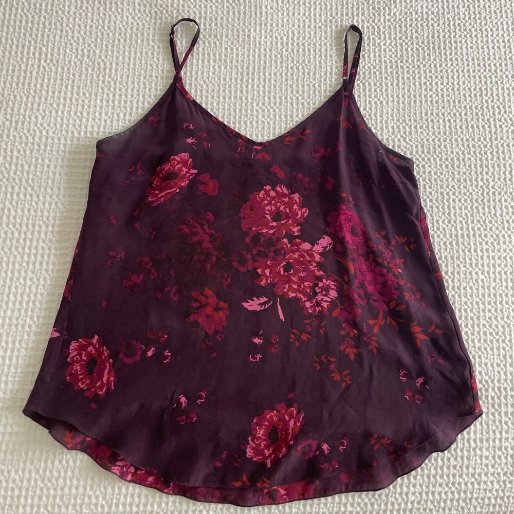 Aritzia silk camisole